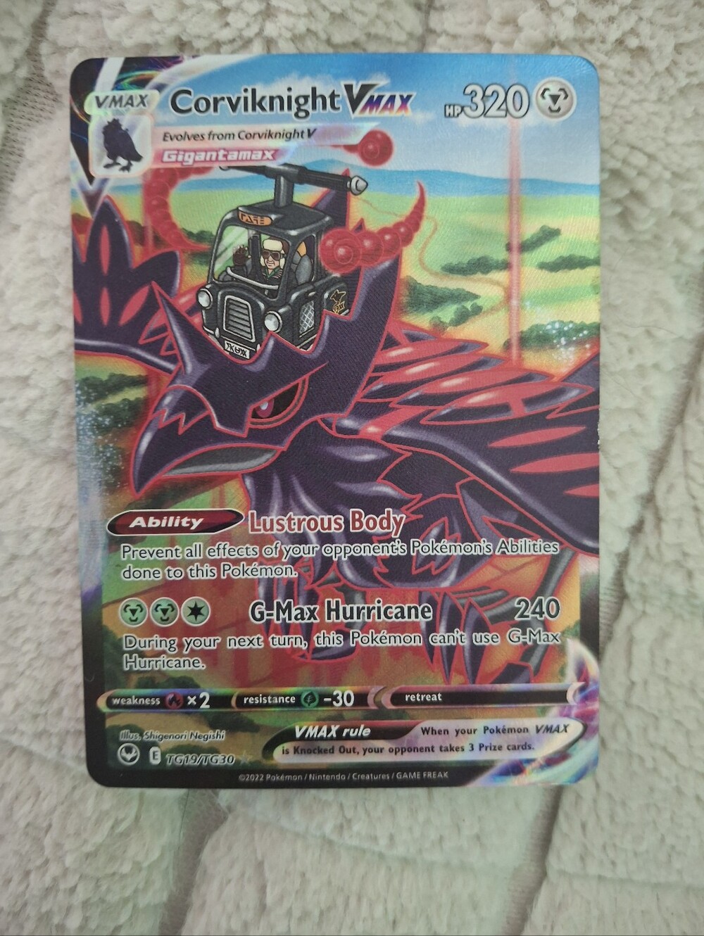 Corviknight VMAX - SWSH12: Silver Tempest Pokemon Trading Card  Black and Red